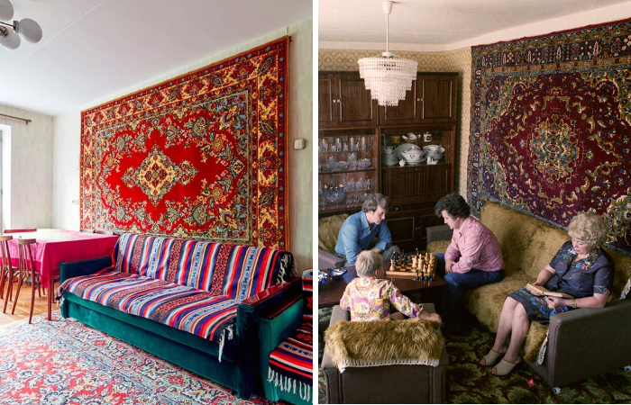 Зачем в СССР вешали ковры на стены, и почему эта традиция стала такой популярной быт,жилье