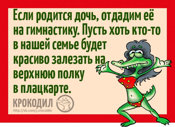 Юмор и веселье в картинках с надписями от Крокодила (12 фото)