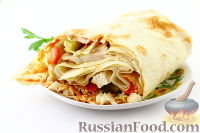 Фото к рецепту: Шаурма (классический рецепт)