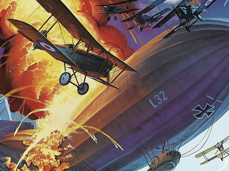 Кайзеровские дирижабли против столицы Британской империи Кайзеровские дирижабли против столицы Британской империи