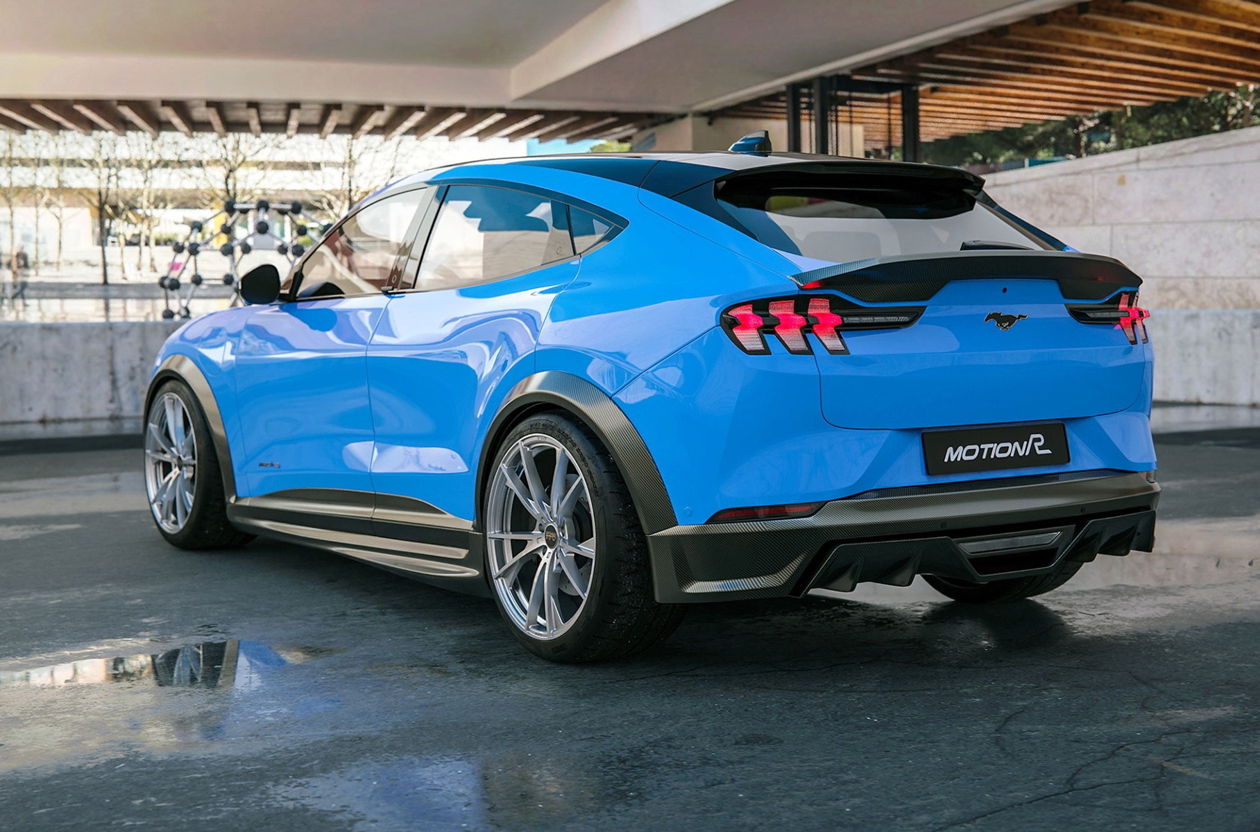 Для электрокара Ford Mustang Mach-E разработали первый тюнинг-кит Для электрокара Ford Mustang Mach-E разработали первый тюнинг-кит Новости