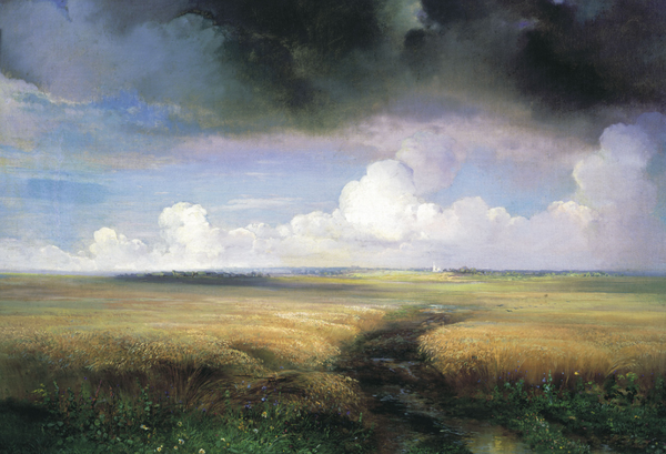 * "Рожь", 1881, 45×64 см 