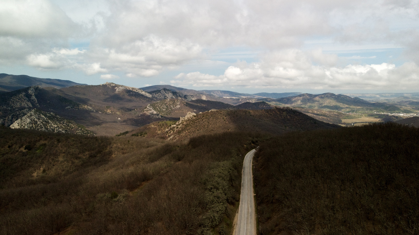 В горах Крыма на велосипеде // Часть 4 В горах Крыма на велосипеде // Часть 4