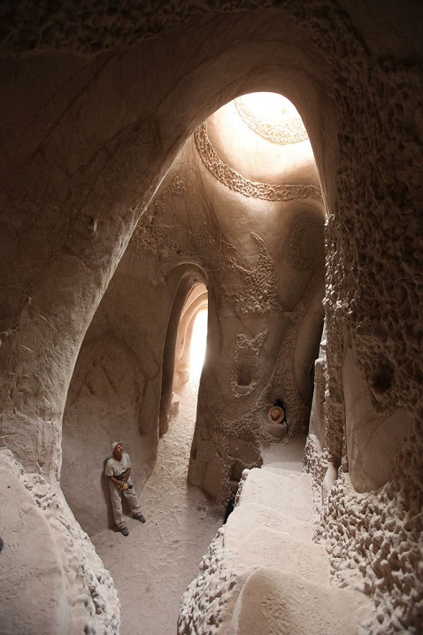 Рукотворные пещеры от Ра Полетта в Нью-Мексико. Фото