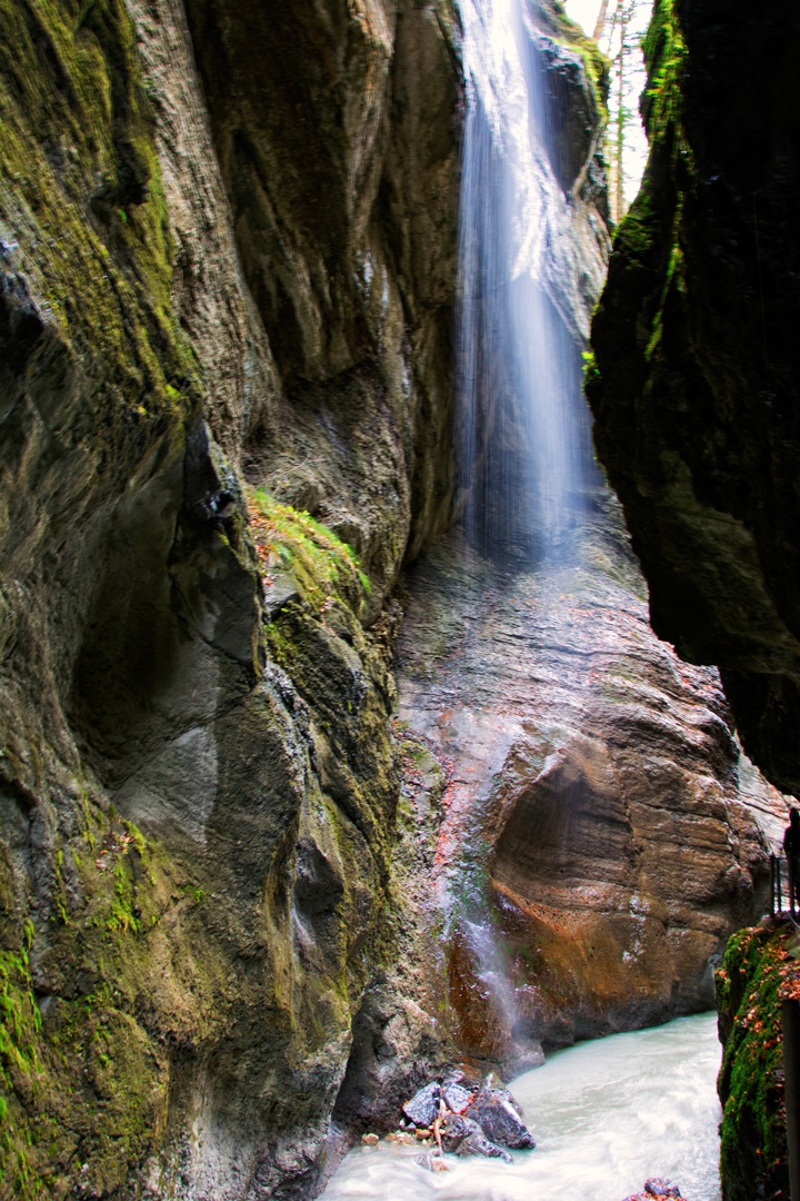 Ущелье Партнахкламм. Бавария. Ущелье Партнахкламм. Бавария.