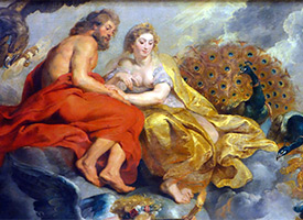 Юпитер и Юнона(Гера). Петер Пауль Рубенс