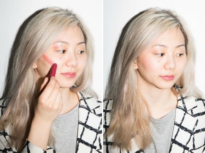 Как сделать быстрый макияж с помощью только одного косметического средства