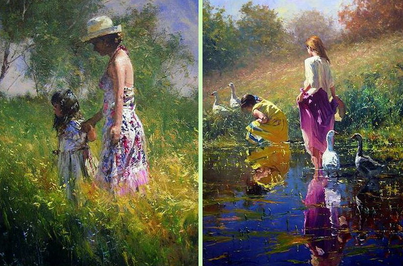 Robert Hagan художник картины.