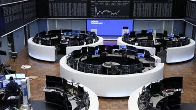 The German share price index DAX graph is pictured at the stock exchange in Frankfurt, Germany, June 2, 2021. REUTERS/Staff