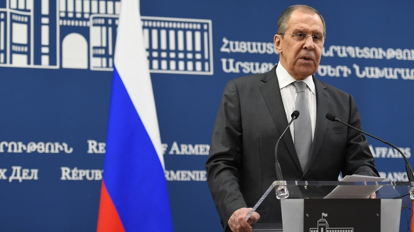 «Не будем оставлять без ответа»: Лавров рассказал об отношениях с Евросоюзом в свете антироссийских санкций