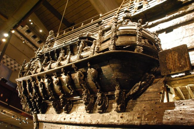 Vasa — единственный в мире сохранившийся корабль постройки XVII века (16 фото)