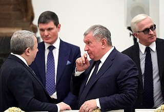 Встреча с представителями деловых кругов России