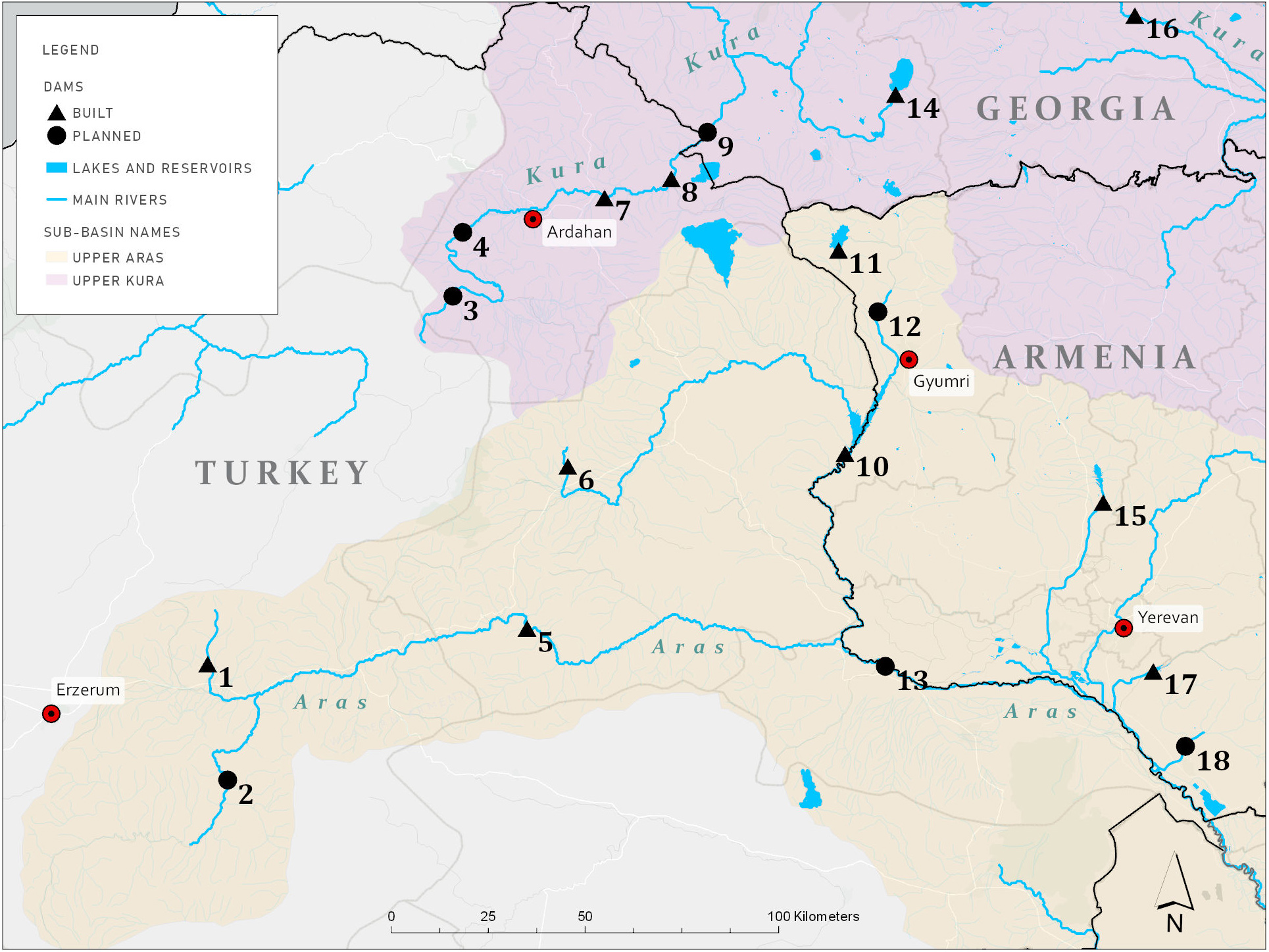 Трансграничные водные проекты противопоставляют Турцию соседям геополитика