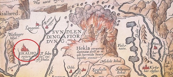 Глобальный катаклизм: Исчезнувшие мегаполисы в Исландии на картах 16 века, изображение №39