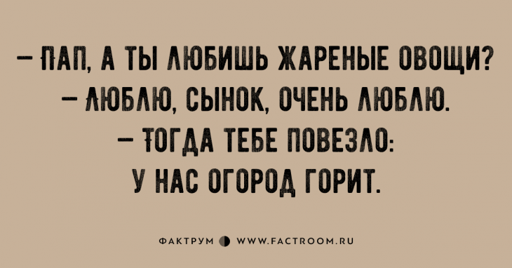 Убойные шуточки и анекдоты, которые вызовут у вас приступ громкого смеха