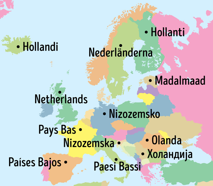 10 стран, названия которых на разных языках звучат не так, как мы привыкли 10 стран, названия которых на разных языках звучат не так, как мы привыкли интересное,мир,страны,языки мира