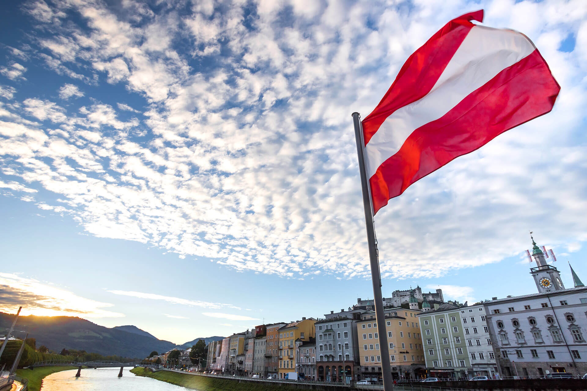 государственный флаг австрии