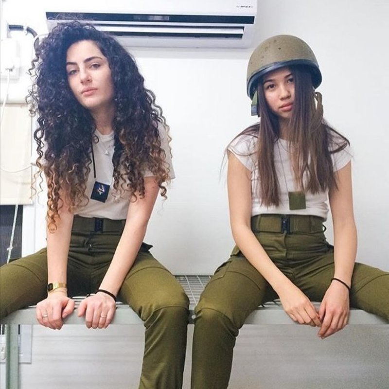 Девушки израильской армии расплавят ваш мозг своей сексуальностью Израиль, армии Израиля, армия, девушки, цахал