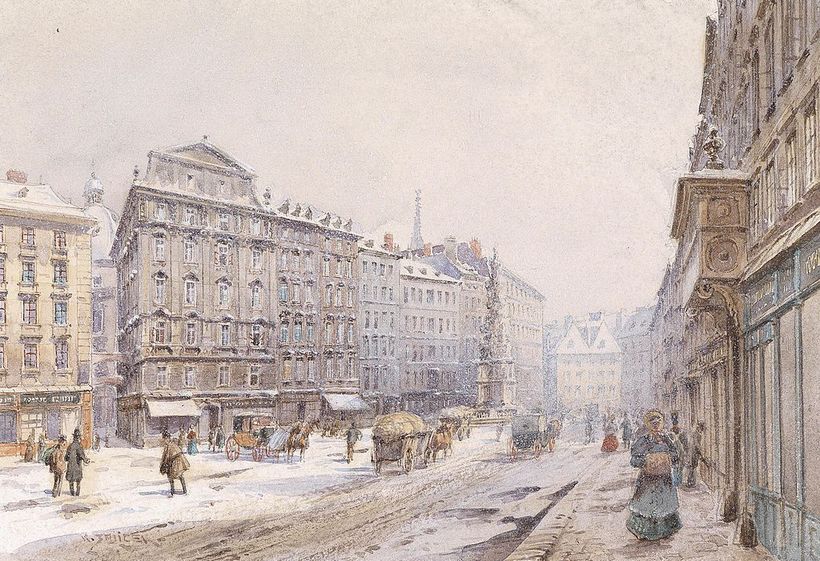 Выжить любой ценой: опасности, подстерегавшие на улицах Вены в начале 1820-х годов выживание,интересное,история,мир,прошлое