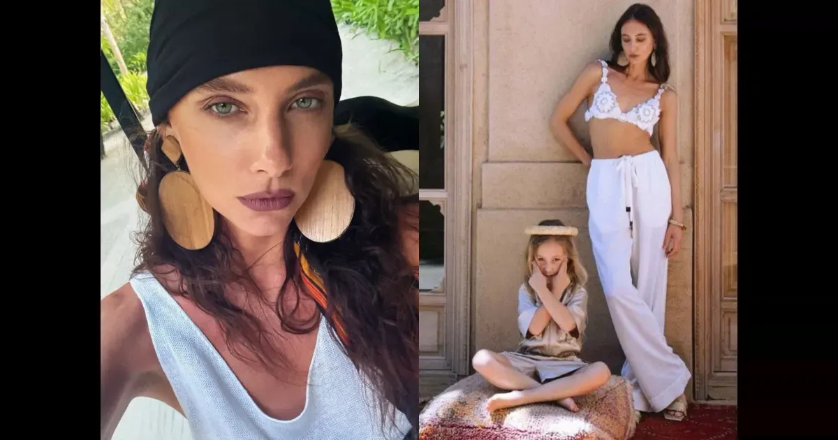 Даша Попова провела отпуск в Марракеше с дочерью