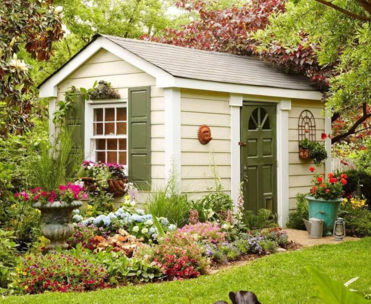 Маленькие садовые домики и почему у нас таких нет для дома и дачи,идеи и вдохновение