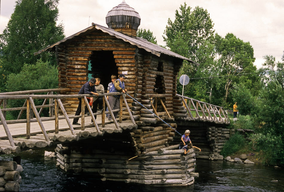 
На улицах Эссо.
