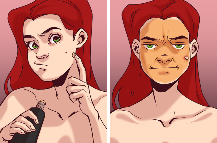 14 комиксов, которые доказывают, что девичьи проблемы серьезнее, чем нам кажется девушки