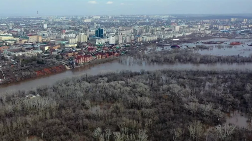 На реках Оренбургской области наблюдается снижение воды