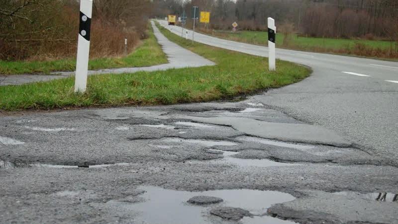 Плохие дороги в германии фото