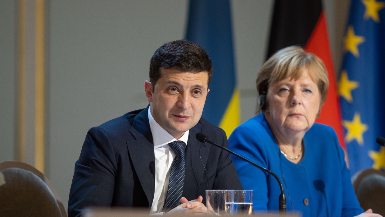Зеленский, Макрон и Меркель сделали совместное заявление о ВС РФ на границе с Украиной