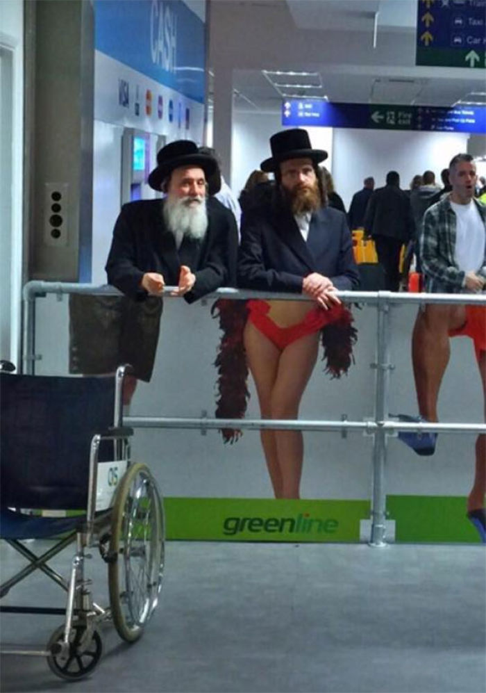 Seen At The Airport In Tel Aviv, Israel