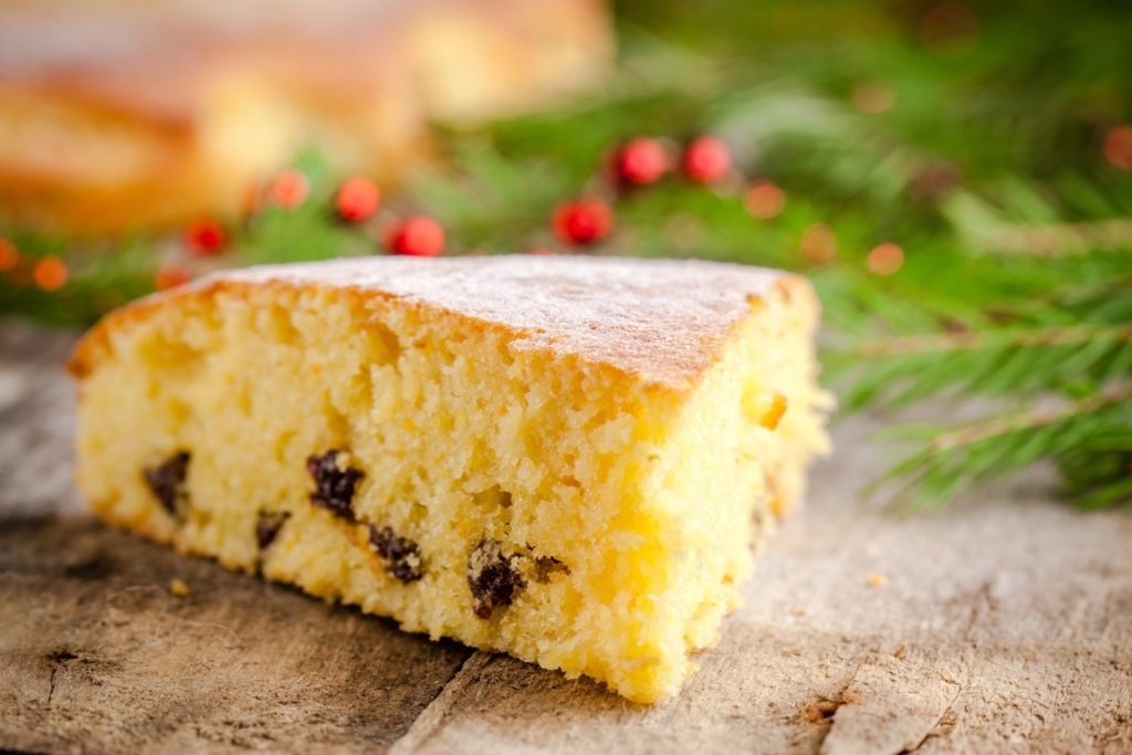 Кекс на кефире в мультиварке