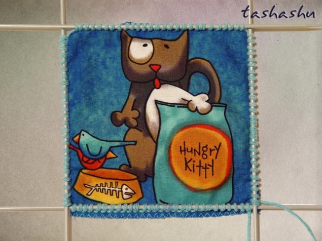 Чудо находка для вязальщиц: как набрать петли на ткани при комбинированной вязке Чудо находка для вязальщиц: как набрать петли на ткани при комбинированной вязке вязание,женские хобби,рукоделие,своими руками,шитье