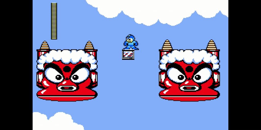 Воздушный уровень: Mega Man 2