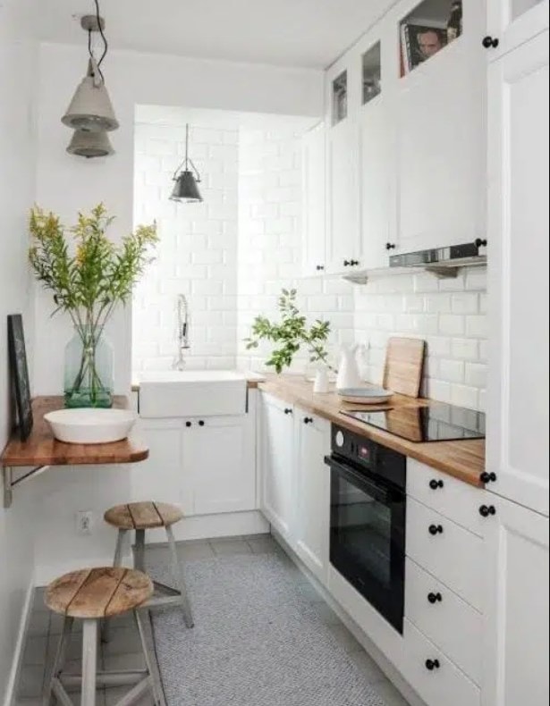 Отличные идеи дизайна для владельцев маленьких кухонь