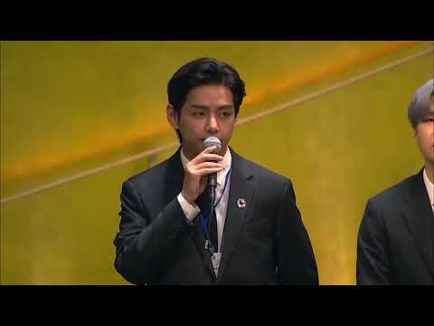 Группа BTS выступила на заседании Генассамблеи ООН