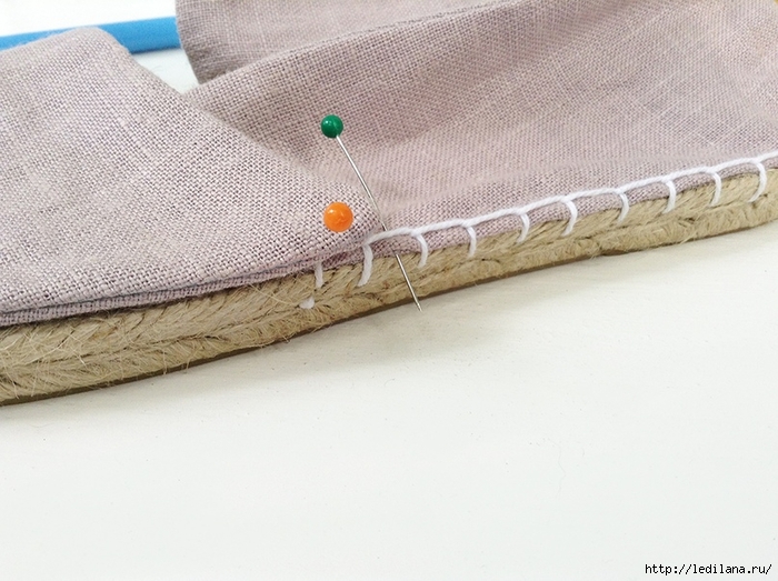 Тапочки/эспадрильи своими руками из старых джинсов или новой ткани мастер-класс,шитье