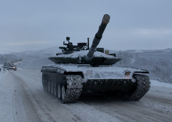 200-я отдельная мотострелковая бригада перевооружена модернизированными танками Т-80БВМ