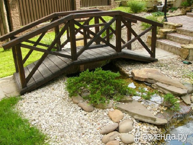 Садовый мостик 