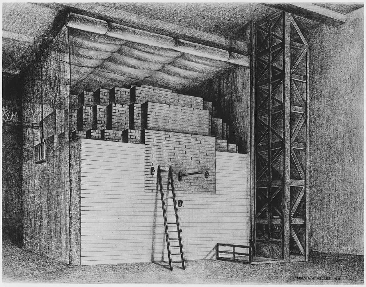 Chicago Pile-1 (CP-1) был первым в мире искусственным ядерным реактором. 
