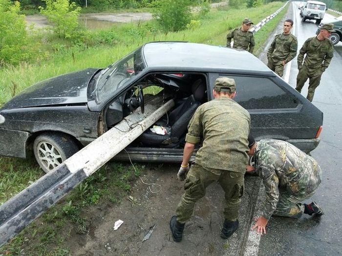 Вот что значит, чудом выжить в аварии 