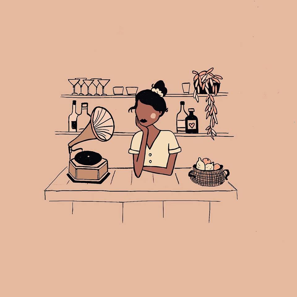 Красивые иллюстрации с винтажной атмосферой 