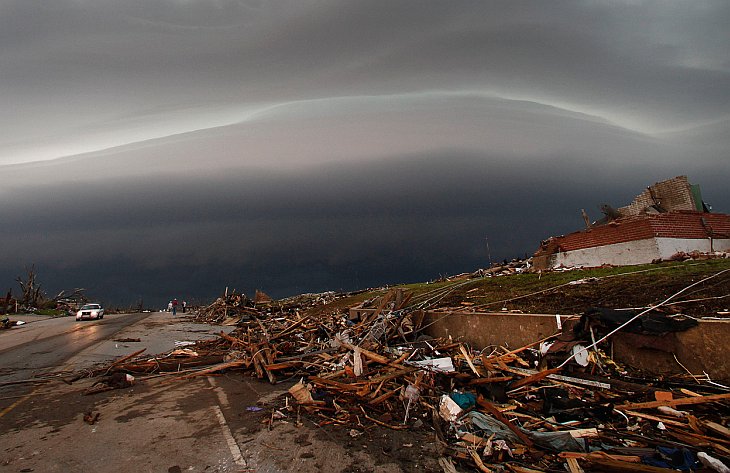 Мощный торнадо в американском штате Миссури 