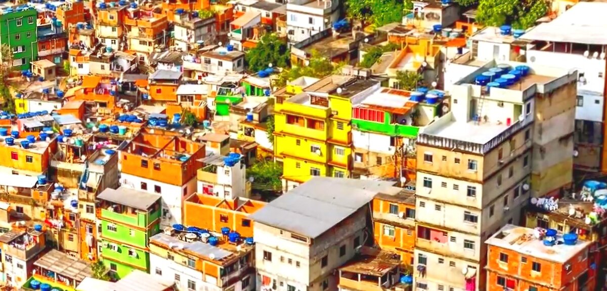 Бразильские фавелы - столица бедноты. Фото из открытых источников.