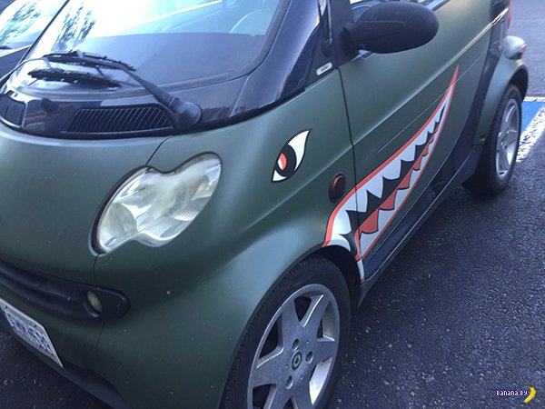 Странные автомобили автомобили,тюнинг