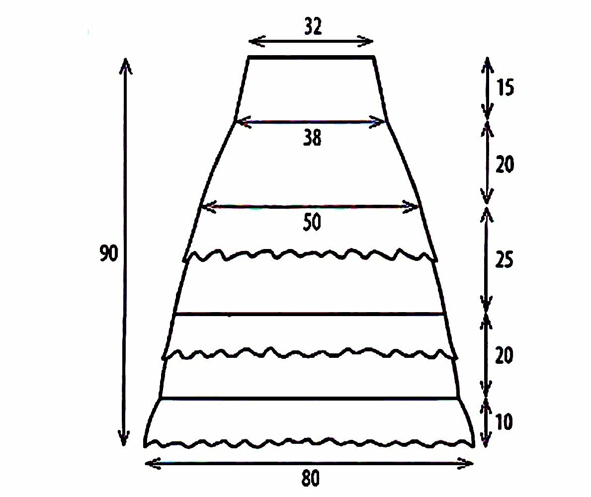 13 дивных юбочек крючком крючком, размер, хлопок, мерсеризованный, мотков, Крючок, пряжи, вязания, модель, любой, можно, будет, связать, колена, которая, несколько, также, ярусов, подобрать, узоров