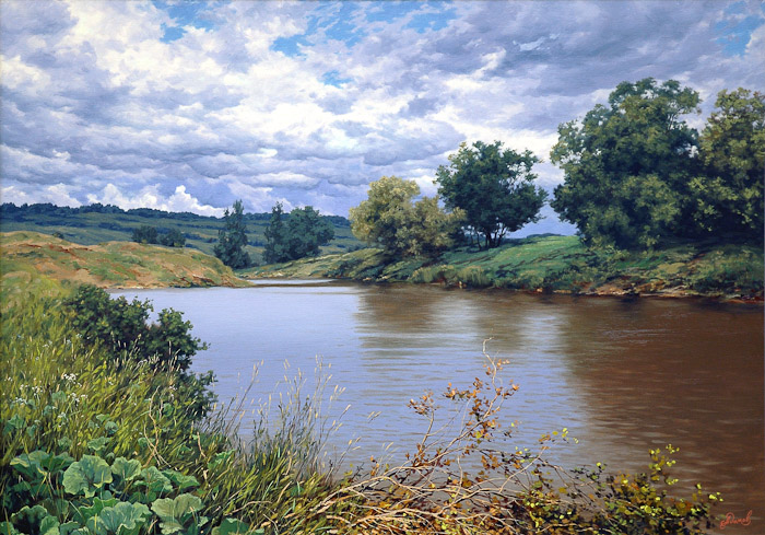 Художник-пейзажист Алексей Адамов 