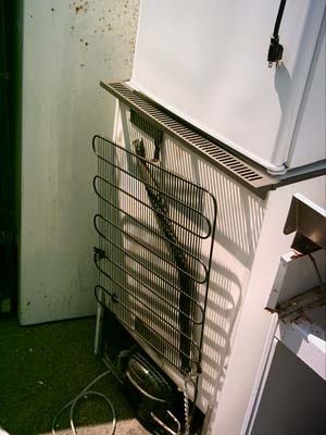 Самодельный солнечный коллектор из старого холодильника