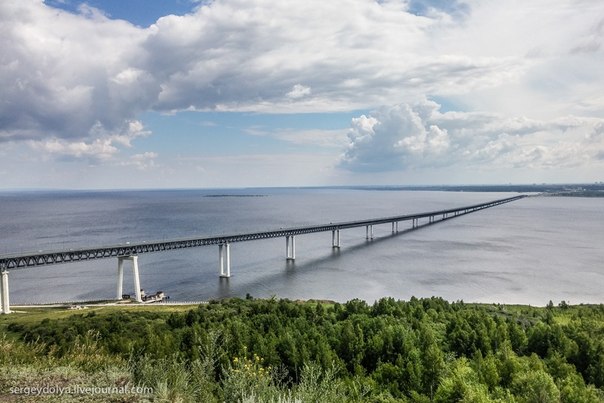 мост в Ульяновске