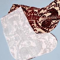 Выкройка носка